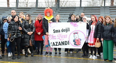 Depremzede SMA Hastası Eliz Tedaviye Uğurlandı