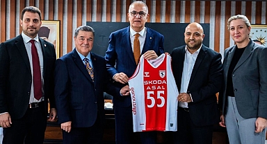 Samsunspor'dan Türkiye Voleybol Federasyonu'na Ziyaret