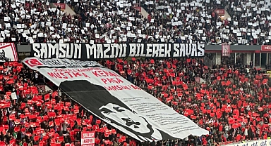 Samsunspor Taraftarından Muhteşem Koreografiler