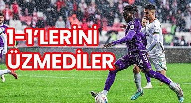 1-1’lerini Üzmediler