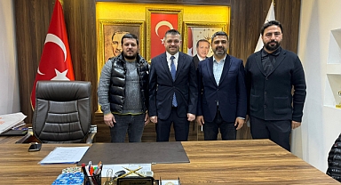 Hakan Ay Ersin Kasap’ı Ziyaret Etti