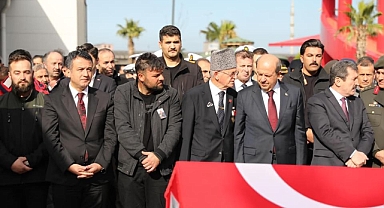 KKTC Cumhurbaşkanı Tatar, Kıbrıs Gazisinin Cenazesine Katıldı