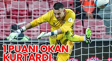 Samsunspor'da 1 Puanı Okan Kurtardı