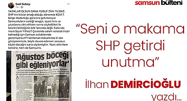 'Yazıklar Olsun Sana Yusuf Ziya Yılmaz'