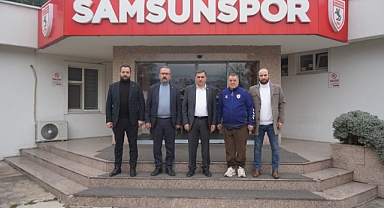 MHP İl Başkanı Mucur Samsunspor’u Ziyaret Etti