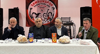 Samsunspor taraftarları iftarda buluştu