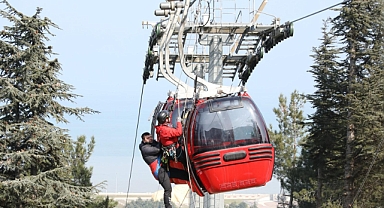 Yenilenen Teleferik Hattı İçin Özel Kurtarma Timi