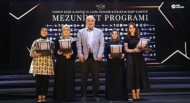 Canik Keşif Kampüsü'nde Mezuniyet Coşkusu