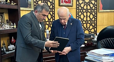 MHP Samsun İl Başkanı Burhan Mucur’dan Genel Başkan Devlet Bahçeli’ye Ziyaret