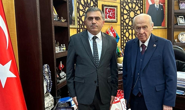 MHP Samsun İl Başkanı Burhan Mucur’dan Genel Başkan Devlet Bahçeli’ye Ziyaret