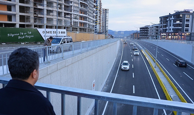 Recep Tayyip Erdoğan Bulvarı Trafiğe Açıldı