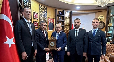 Başkan Mucur Bahçeli'yi ziyaret etti